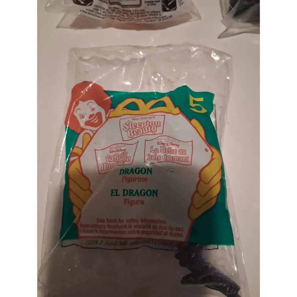 Vintage 1990s McDonalds Happy Meal Toys Sealed Lot of 9 Hercules Looney Tunes